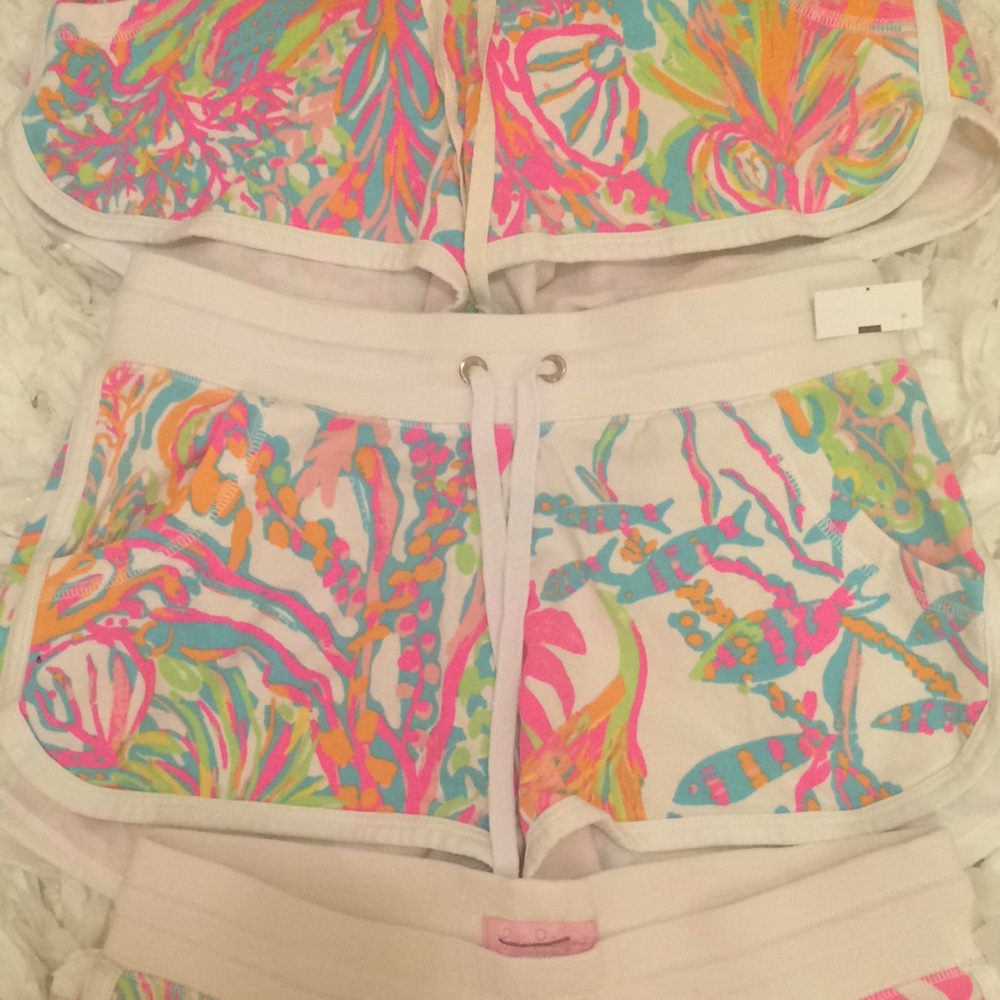 LAST PAIR Lilly Pulitzer XXS Chrissy Beach 🏖sz 00 - Picture 4 of 8
